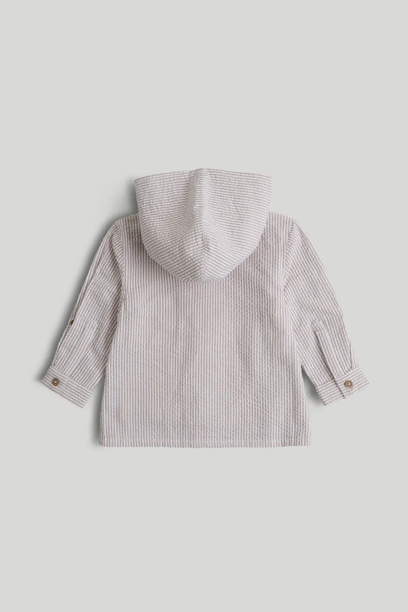 mothercare Hooded Shirt and T-Shirt Set