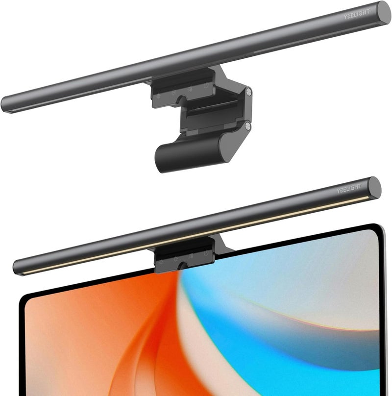 PC Screen Lamp 40cm, 250LM LED Light Bar Anti-Glare, Adjustable Color Brightness Screenbar, USB Touch Control for Office, Gaming and Home, Continuously Dimmable