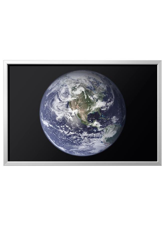 إيروريكس صورة بإطار كوكب الأرض/ألوان الألمنيوم، 118×78 سم  - Image 1