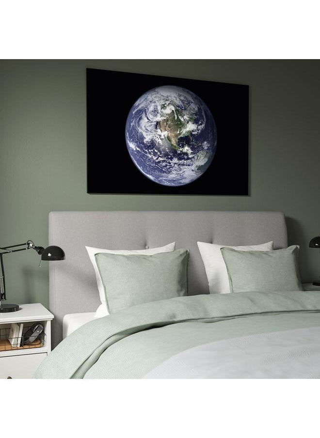 إيروريكس صورة بإطار كوكب الأرض/ألوان الألمنيوم، 118×78 سم  - Image 3