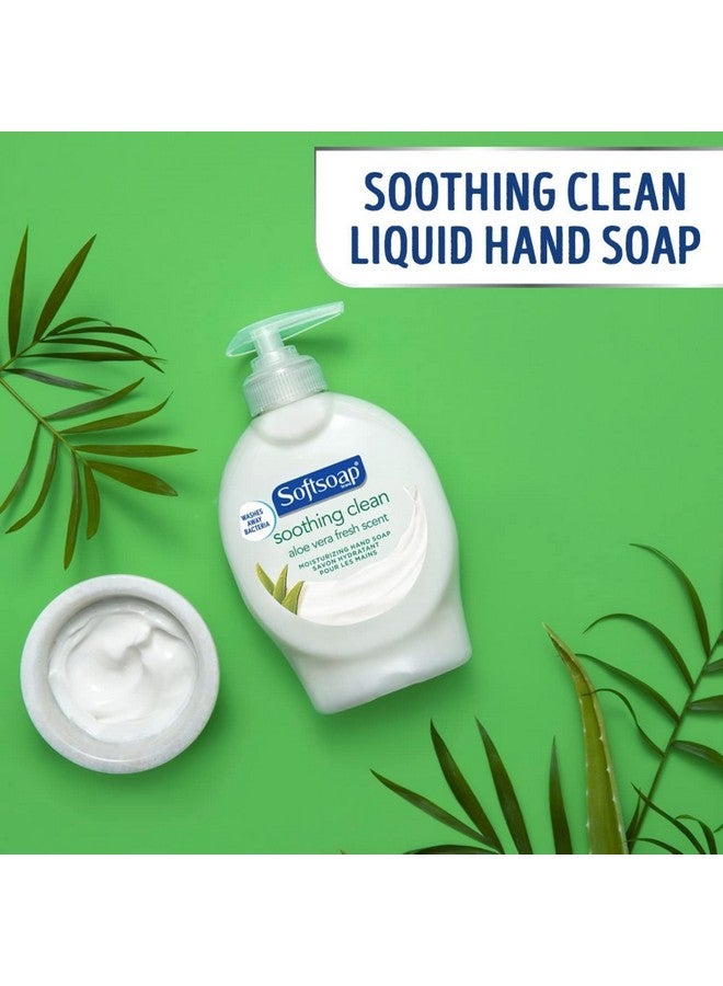 Softsoap Liquid Hand Soap Moisturizing With Aloe 7.50Ounce (Pack Of 4) - Image 3