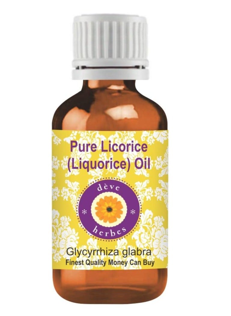 ديف هيربس عرق السوس النقي، زيت عرق السوس، جليسيرهيزا جلابرا، 15 مل، 0.50 أونصة - Image 1