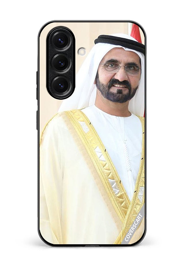 VR CREATIVE Protective Case Cover For Samsung Galaxy S25 Sheikh Mohammed Bin Rashid Al Maktoum Design Multicolour