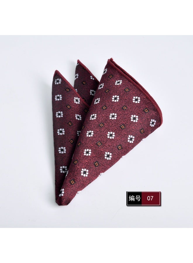 Shougu New Men's Suit Decoration Pocket Towel Small Square Towel