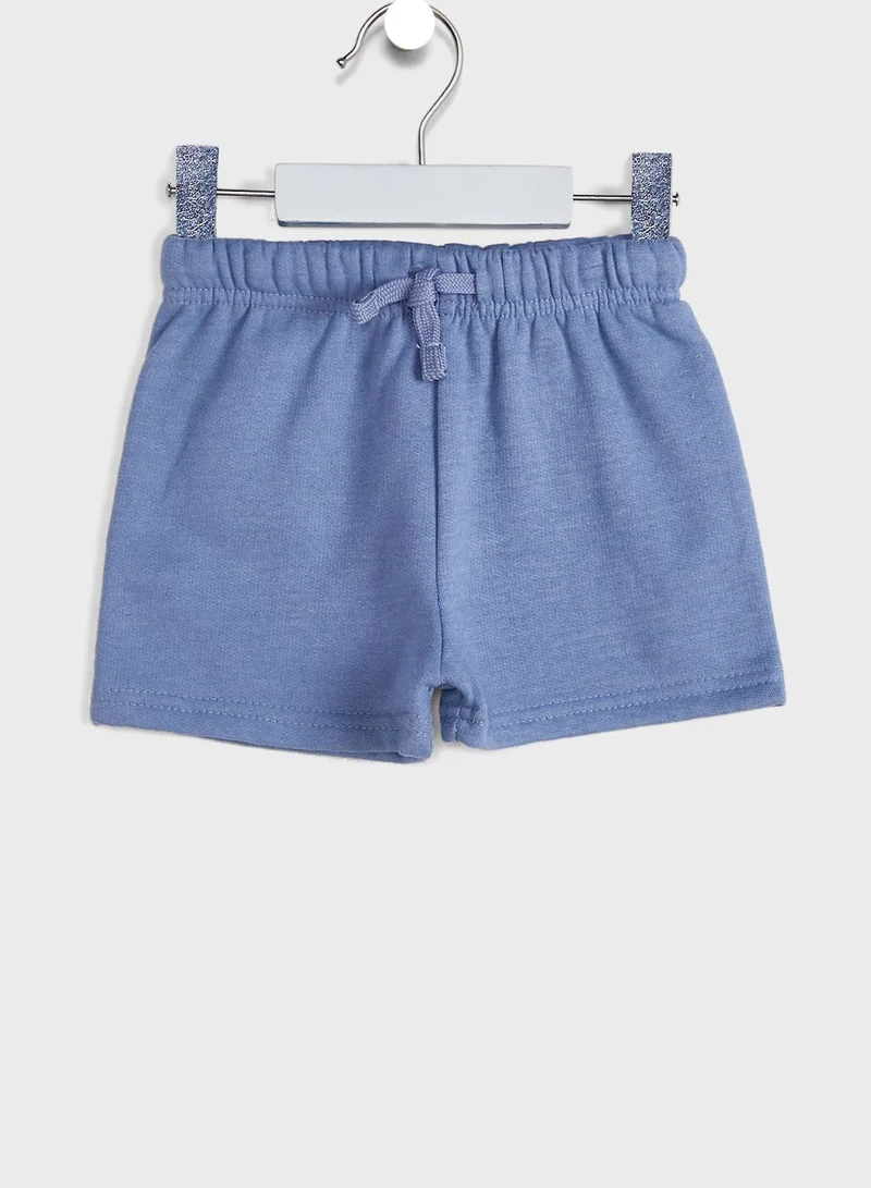 Little Gent Infant Elephant Polo & Shorts Set