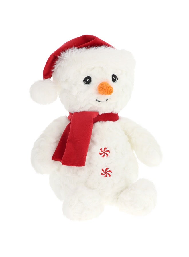 Keel Toys Keeleco Christmas-Themed Collection Snowman Soft Toy 25cm | Collectable Plush Toy | Stuffed Toy | Gift for Kids and Adults - Image 1