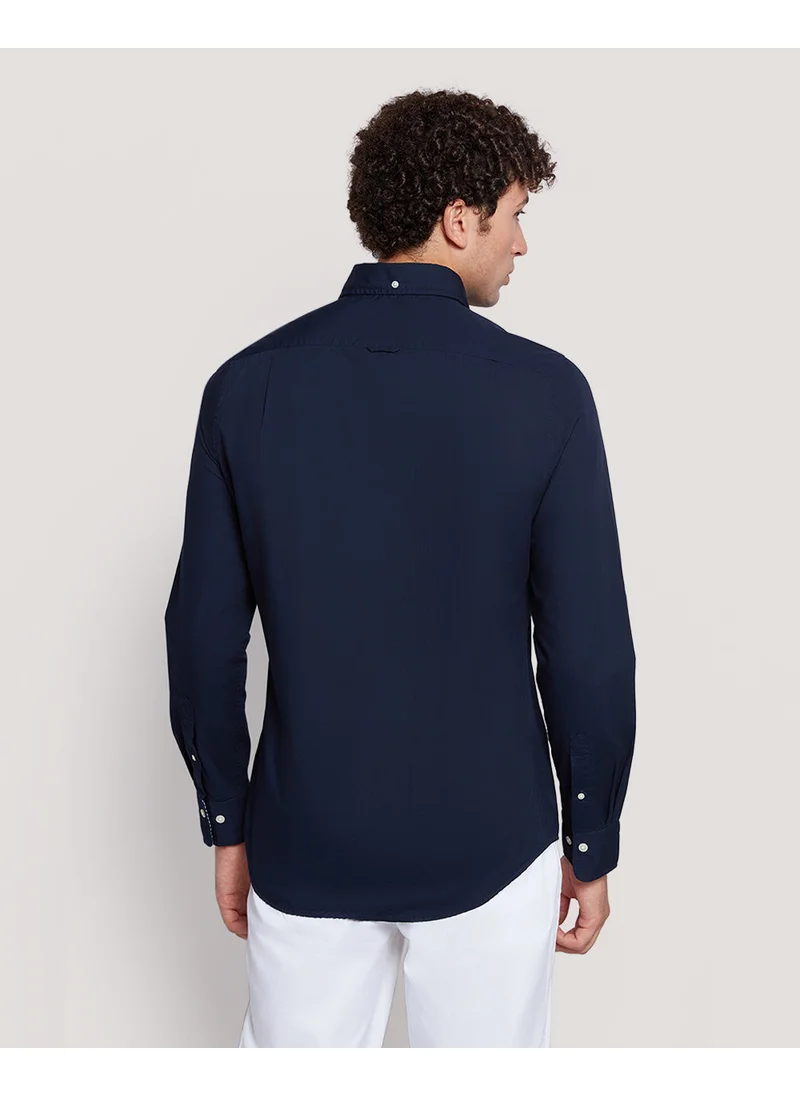 غانت Gant Men’S Slim Fit Cotton Poplin Shirt