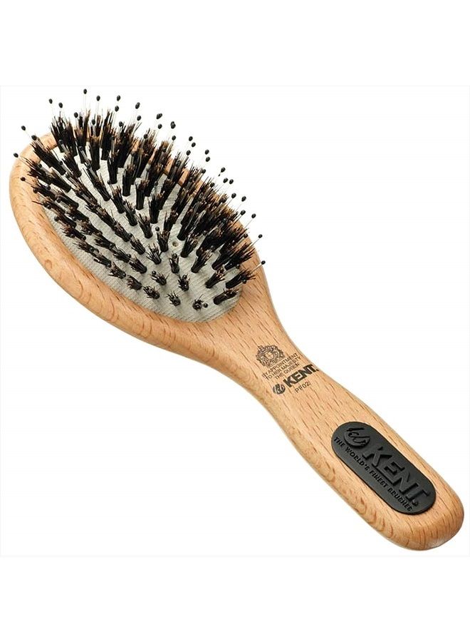 KENT فرشاة شعر صغيرة/سفر من كينت برسز مثالية للمدى PF02 مزيج من شعر الخنزير والنايلون - Image 1