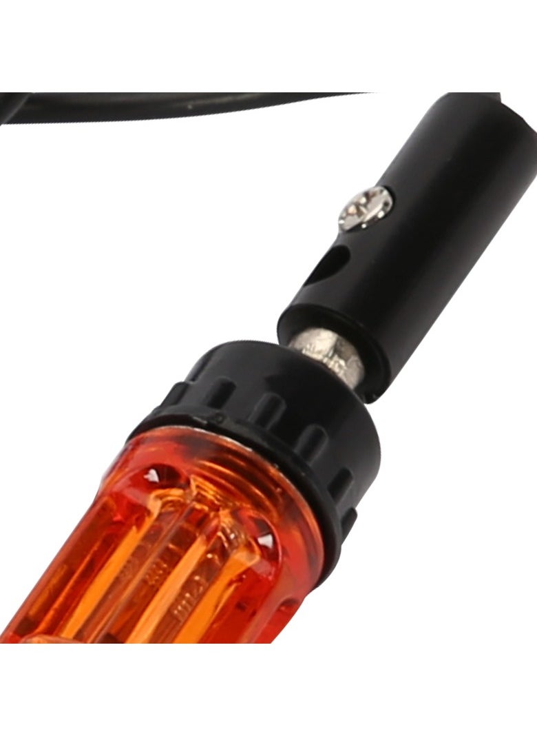 KSEIBI Circuit Tester, 14cm, Heavy Duty Automotive Circuit Tester with Chrome Vanadium, Orange, Premium LED Bulb Tester, Electrical Test Pen, Professional Auto Voltage Continuity Tester, Sedan, SUV, RV, Truck.  - Image 4