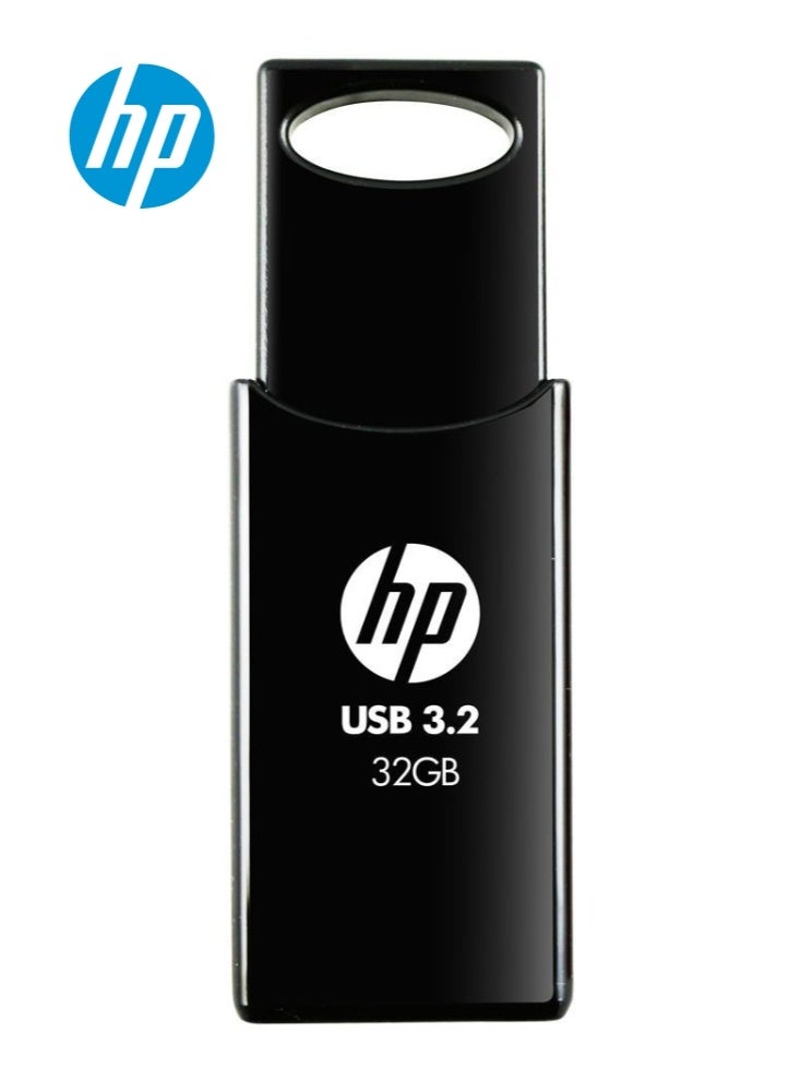 HP 712w USB 3.2 فلاش درايف | 32GB بن درايف - أسود (120 ميجابايت/ثانية) | HPFD712B-32 - Image 3