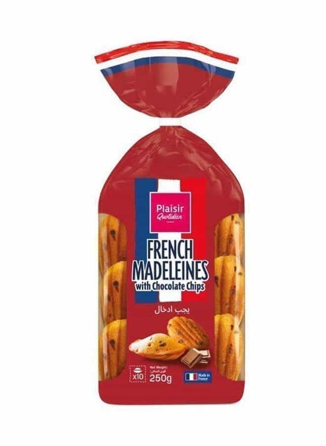 Plaisir Quotidien French Madeleines With Chocolate Chips, France 