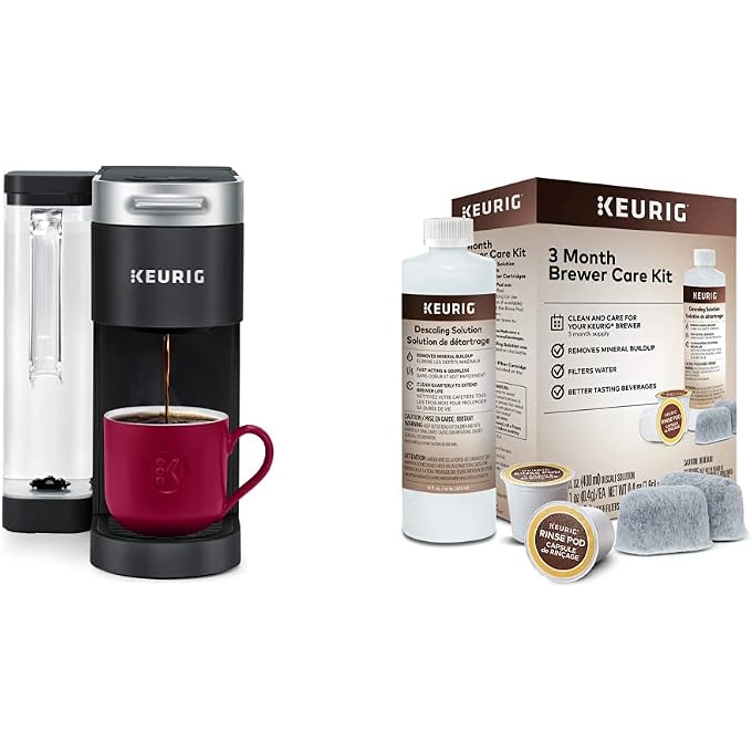 Keurig K-Supreme Single Serve K-Cup Pod Coffee Maker (Black) 3-Month Brewer Maintenance Kit - Image 1