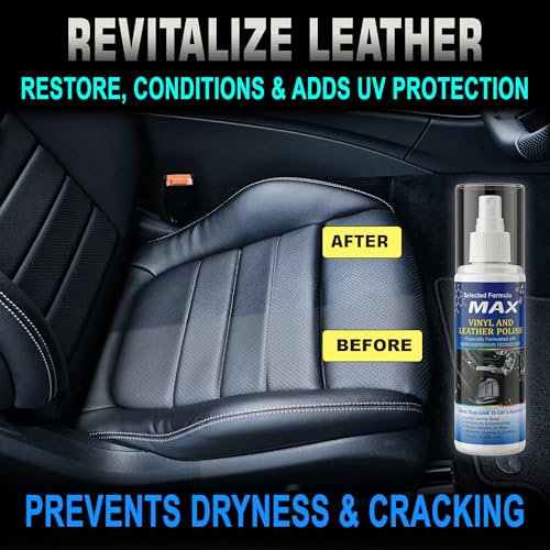 MAX Complete Car Care Kit - STANDARD (Pack of 5 Items of 200 ML Each, 1 Pc Microfiber Cloth 350 GSM, 3 Pcs Foam Applicators and 1 Pc Leather Keychain) for Car Cleaning, Washing, Conditioning and Polishing - Image 5