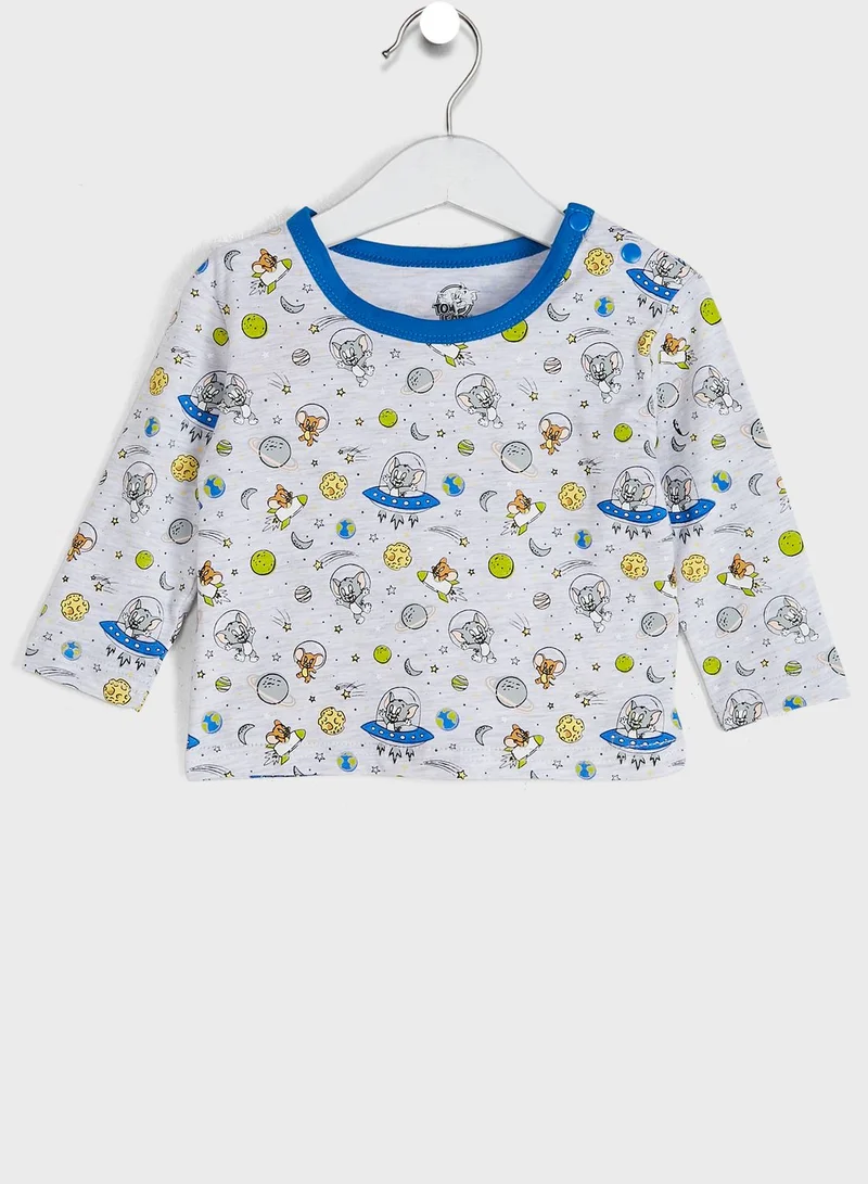 Warner Bros Infant Tom & Jerry Pyjama Set