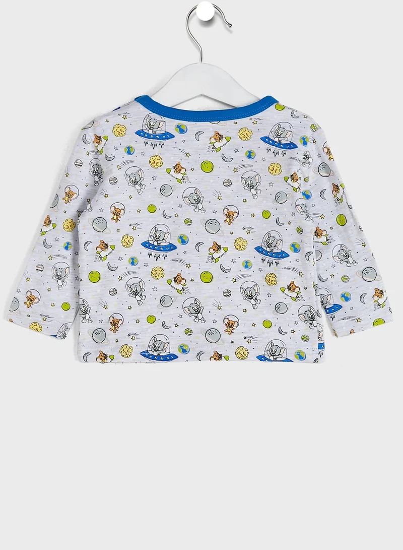 Warner Bros Infant Tom & Jerry Pyjama Set