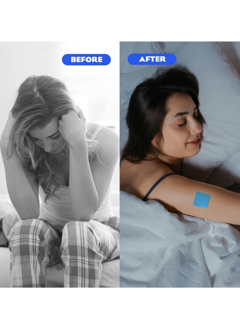 SYOSI - Sleep Patches for Adults, 60 Extra Strength Patches with Natural Plant Ingredients, Upgraded Skin-Friendly & Easy to Apply for Deep Relaxation, Ideal Sleep Aid for Men and Women - Image 1