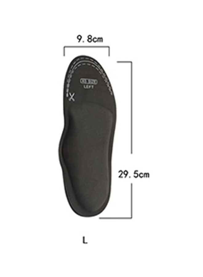 Arch Support Orthotic Insoles,Soft Plantar Fasciitis Insoles, Shock Absorption Cushioning Shoes Insoles for Flat Feet Heel Spurs Foot Pain overpronation for Men Women(L 44-45) - Image 3