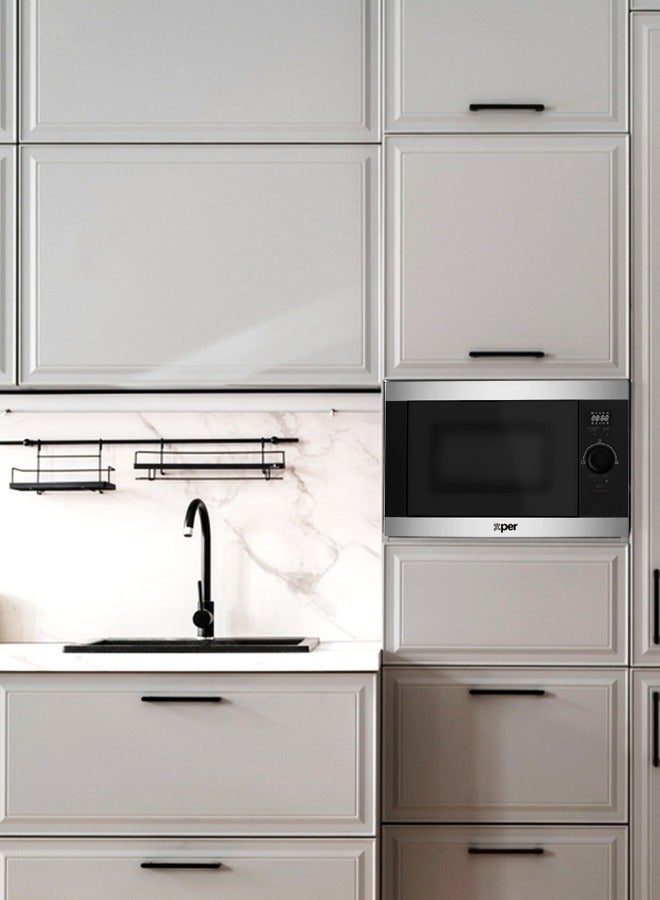XPER Built-in Microwave - 30 Liters - 900 Watts - with Steel Grill - XP30SBTMW - Image 4