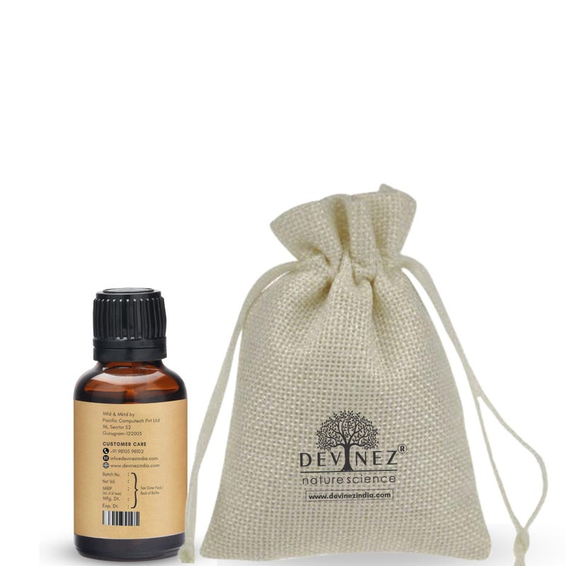 Devinez Garlic Essential Oil, 100% Pure, Natural & Undiluted, 50ml in Glass Bottle - for Skin Infections, relief in cold, cough, for acne and pimple scars, skin care - Image 3