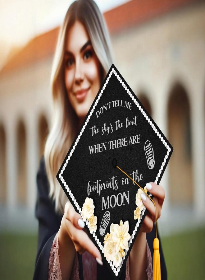 ADVANSYNC Don’t Tell Me the Sky’s the Limit Graduation Cap Topper - Image 3