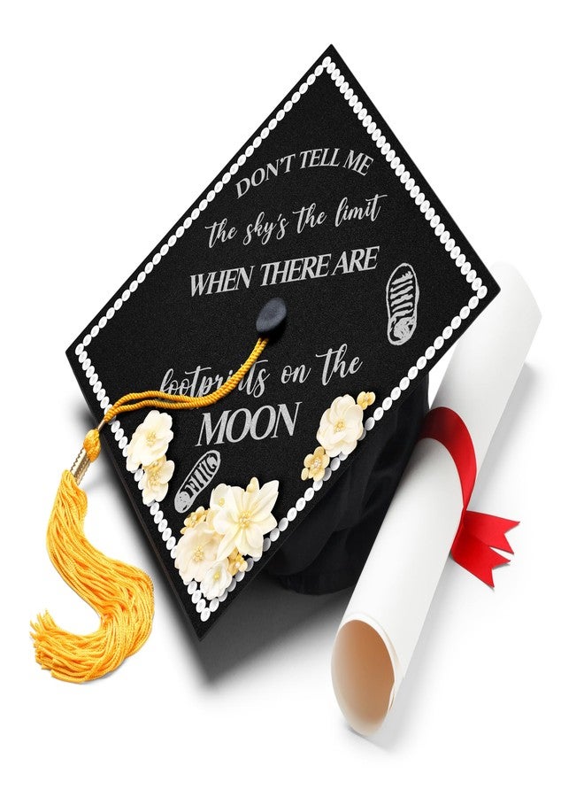 ADVANSYNC Don’t Tell Me the Sky’s the Limit Graduation Cap Topper - Image 1