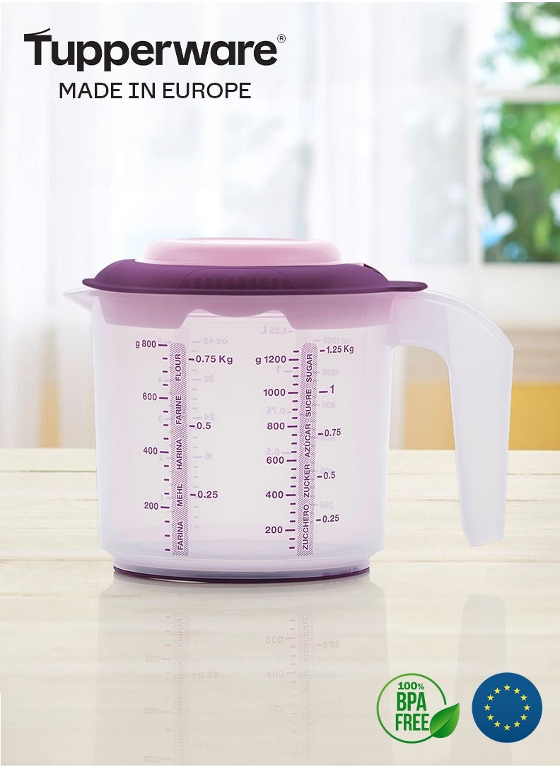 Tupperware Pitcher & Measuring Cup 1.25L - pzsku/ZB9C123F5B6A9C291A9AEZ/45/_/1716886504/32b0e438-0fc1-4776-b244-75d77864047d