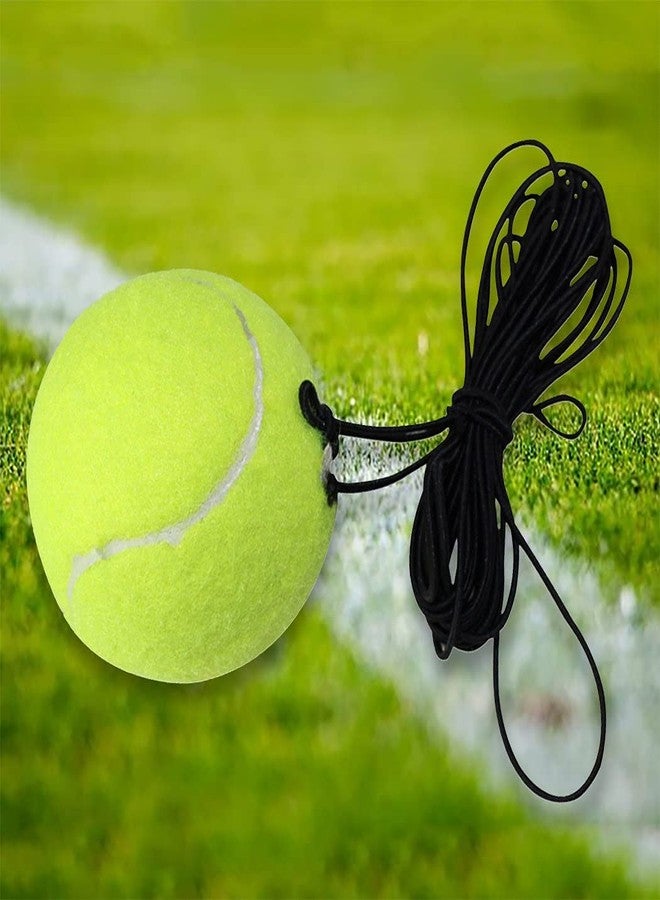 EXOMOON كرة مطاطية للتدريب على الارتداد من إكسومون مع خيط، مناسبة لمدربي التنس - Image 4