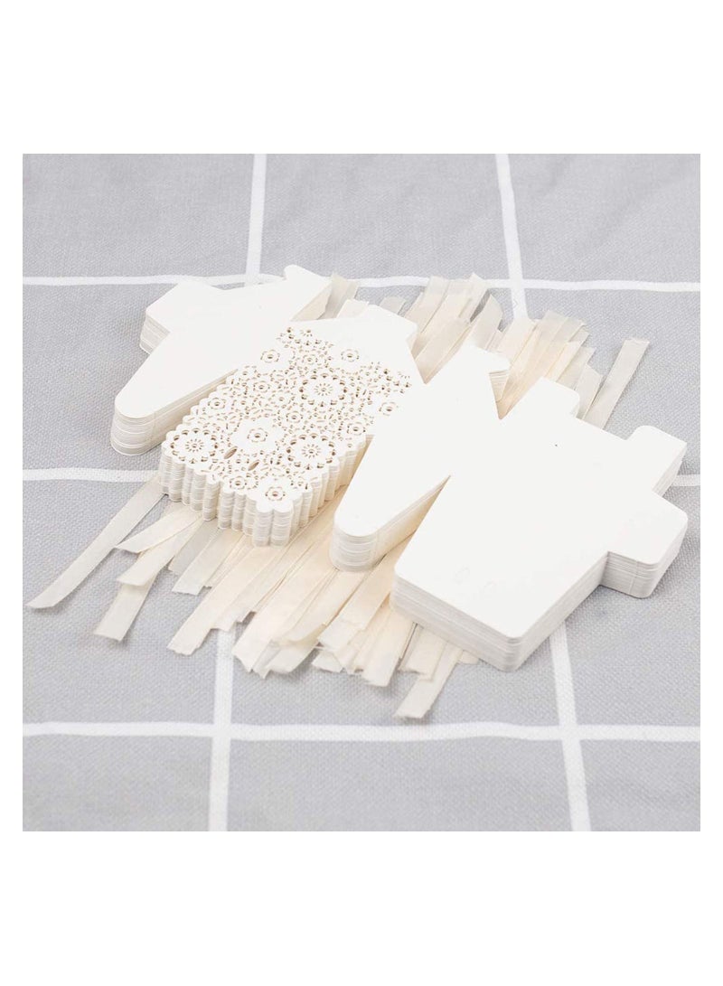 Y&D Party Favor Box, Floral Boxes, 50PCS Mini White Paper Laser Cut Gift Candy Wedding European Hollow Box for Bridal Shower Baby Birthday  - Image 2