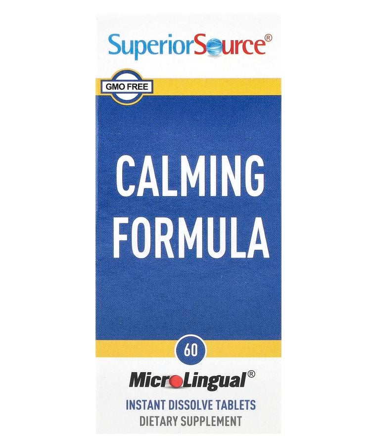 Superior Source Calming Formula 60 MicroLingual Instant Dissolve Tablets