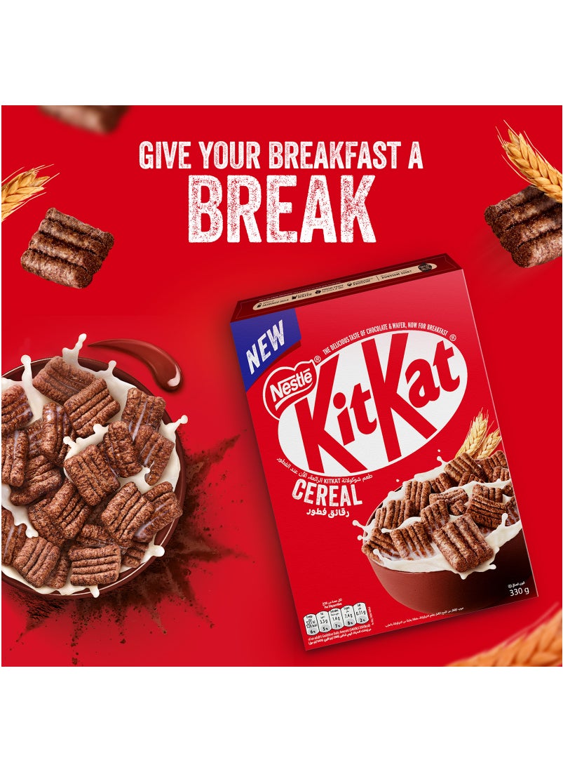 KitKat Nestle Chocolate Breakfast Cereal 330g  - Image 2