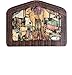 Antetek Wooden Jesus Puzzle Statue Nativity Puzzle with Wood Burned Design Jesus Puzzles Nativity Set Jigsaw Puzzle Game for Adults and Kids Home Decor Birthday Present Gifts Large 119 x 79 - Image 2