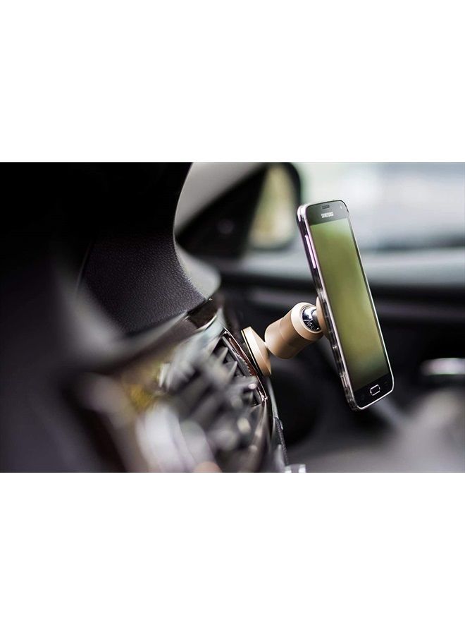CLUTCHIT The Original Dual Magnetic Movable Phone Holder and Tablet Mount (Silver) - Image 5