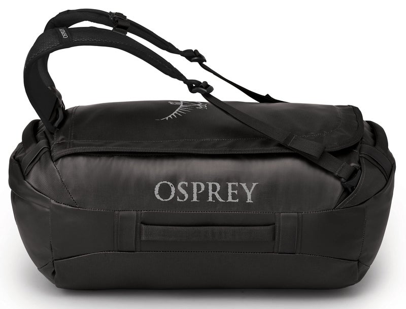 Osprey Transporter 40L Travel Duffel Bag, Black - Image 3