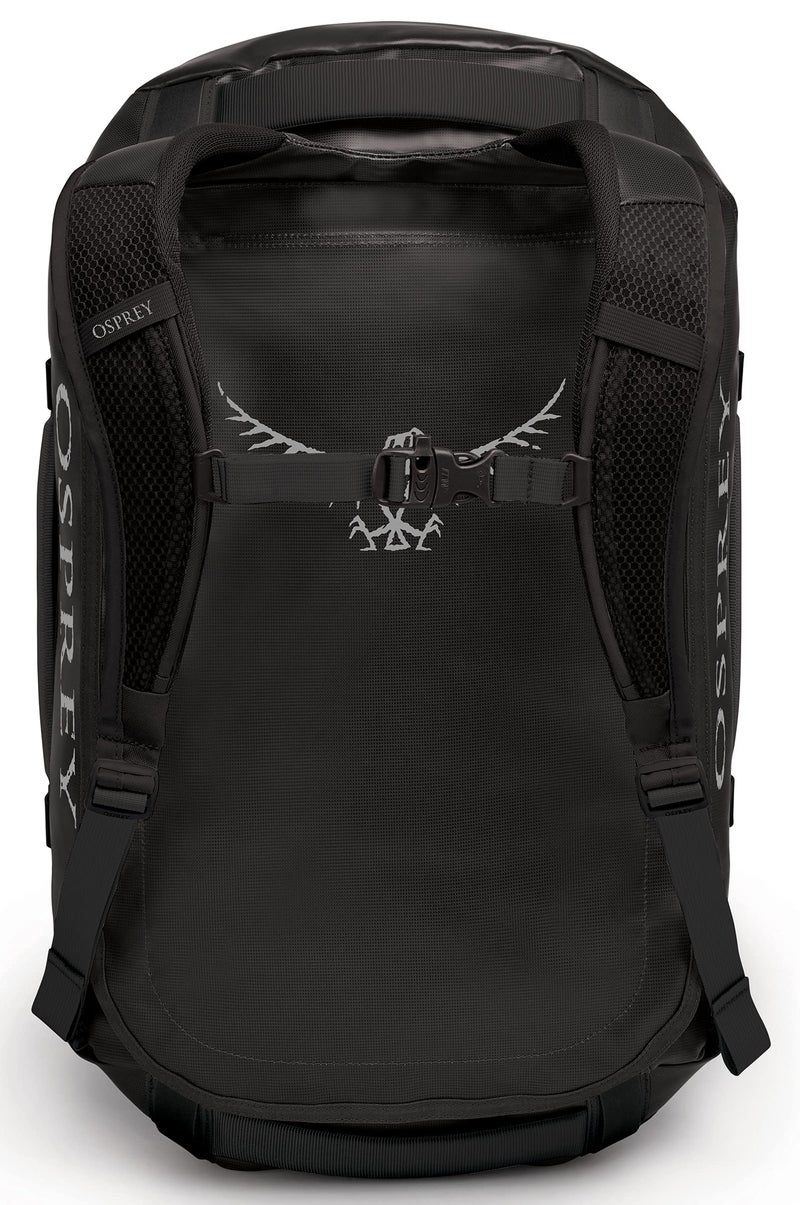 Osprey Transporter 40L Travel Duffel Bag, Black - Image 5