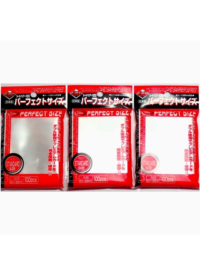 KMC 100 Pochettes Card Barrier Perfect Size Soft Sleeves 6 Packs/Total 600 Pochettes  - Image 2