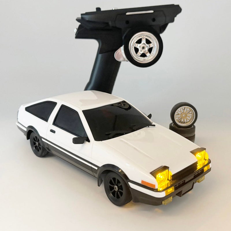 WPLDEWAN LDRC 118 RC Drift Car with Gyro RWD Drift RC Cars Hobby RTR with Drifting and Race Tires for Adult 24 GHz Proportional Throttle Steering ESP Gyroscope Metal Drive Shaft LD1801 - Image 3