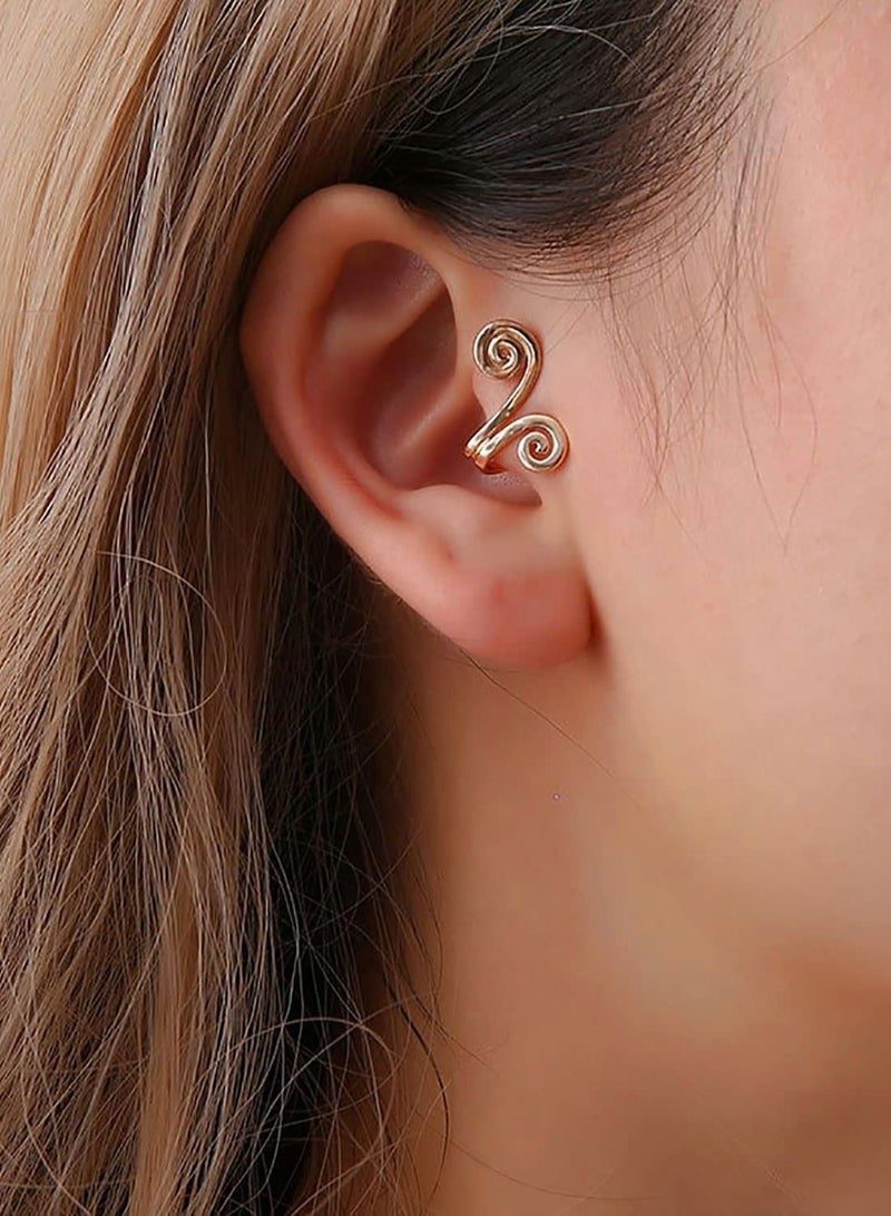 Y&D Zunis Acupressure Slimming Earrings, Non Piercing Ear Cuff Clip for Women, Weight Loss Earrings.3 Pairs - Image 2