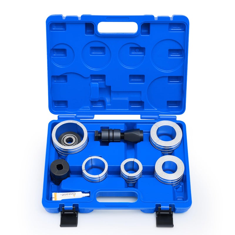 Orion Motor Tech Exhaust Pipe Expander Tool Kit 158 to 414 inch Hex 28 mm Exhaust Pipe Stretcher Kit Muffler Pipe Spreader with Storage Case Automotive Car Tool Kit for Tail Pipe Tube