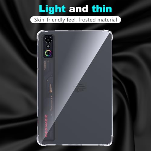 Fhyeugfy for Nubia Red Magic Astra Case,9.06 inch,Slim TPU Clear Transparent Back Protective Cover,Anti-Scratch Shockproof -Clear - Image 5
