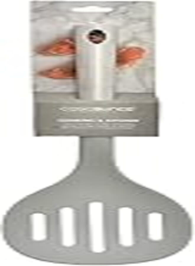 Danny Home Danny Home SK-1515 Silicone Spoons for Cooking,Stainless Steel Handles,Non-Stick Big Solid & Slotted Basting Spoons for Mixing,Serving,Stirring,Dishwasher Safe - Multi Color 