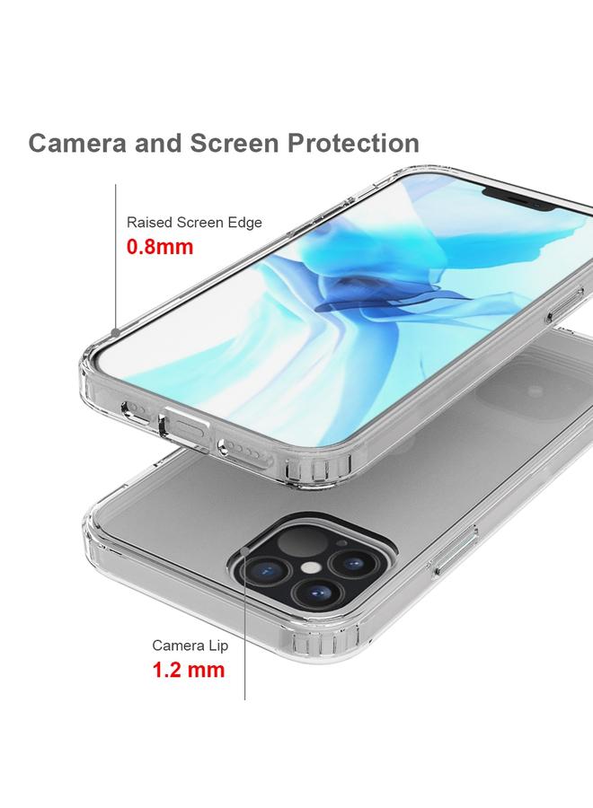 S-TOP Case For iPhone 12 / 12 Pro Shockproof Scratchproof TPU + Acrylic Protective Case - Image 4