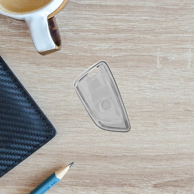 TPU Key Fob Cover Protector Case Black Compatible with Car Automotive Keys - Image 5