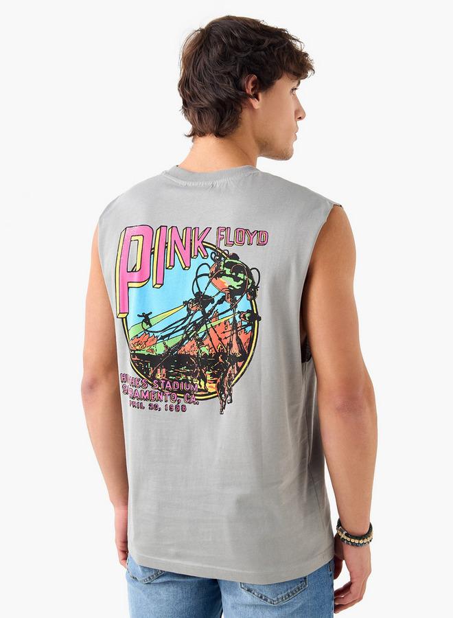 اس بي كاركترز تيشيرت بدون أكمام بطبعة بينك فلويد - Image 1