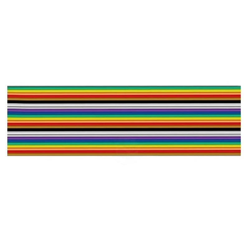 DIDC DB25 Pin Ribbon Cable DIDC-25P Male Female Flat DR25 Connector Line(2m,M to M) - Image 4