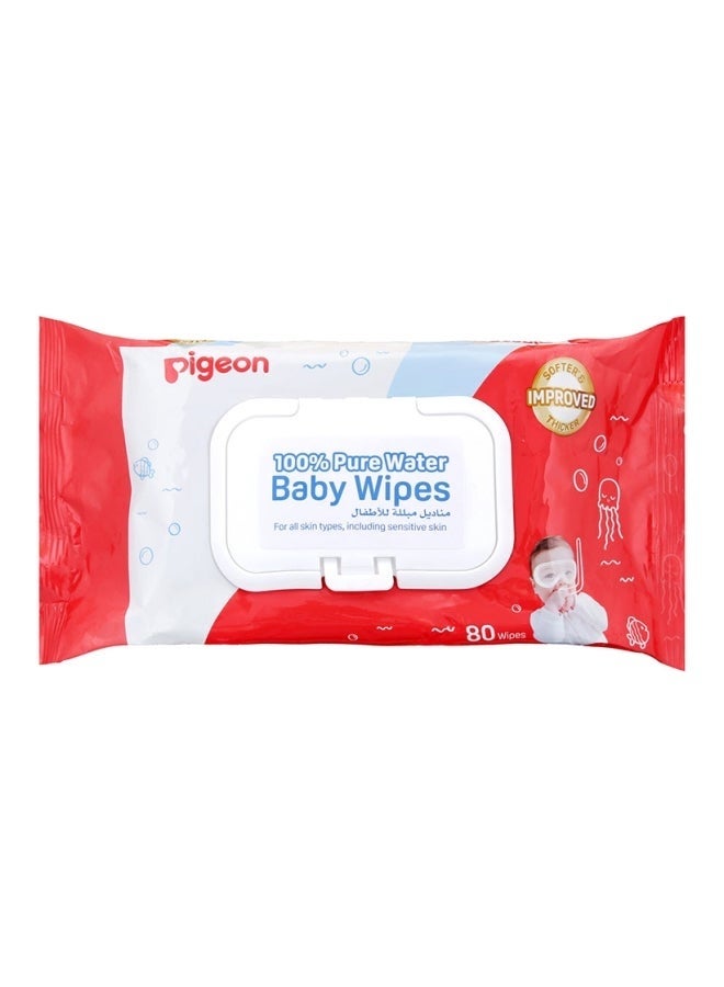 pigeon Water Baby Wipes Fliptop