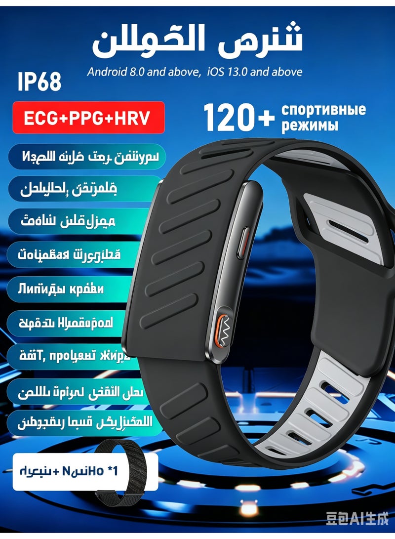 Smart Watch Fitness Tracker Make/Answer calls for Women Men with /Heart Rate/ECG acid  /Sleep Monitor /Sports Modes /Step Calorie/ Counter /IP68 Waterproof /for Android   iPhone . - Image 1