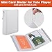 co2CREA Hard Case Compatible with Yoto Mini 2024 Edition Kids Audio Music Player Children Speaker Plays Audiobook Cards Radio and Card Holder Hold up to Yoto 36 Cards Orange Case Grey Zipper - Image 4