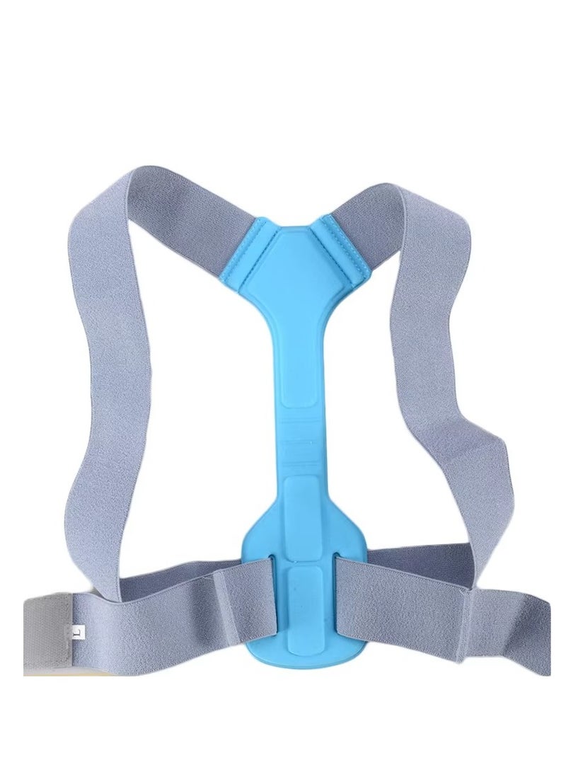 Back Support Belt Posture Corrector Adjustable Upper Back Brace Supports and Straightens the Spine to Relieve Shoulder Neck and Back Pain Size L - Image 3