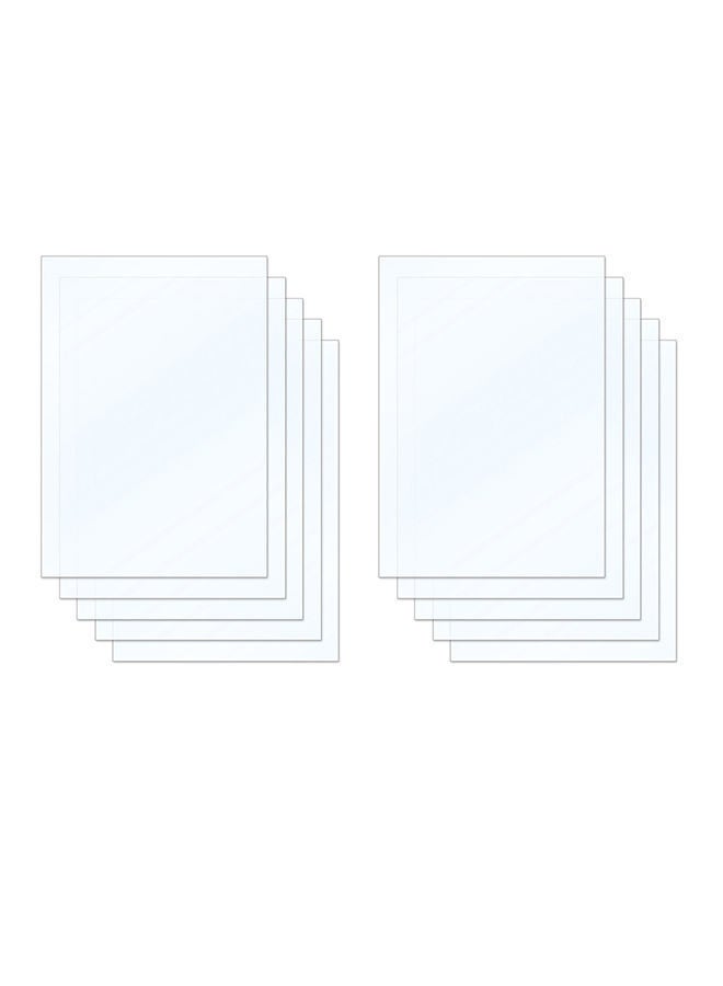 NIBEMINENT Dotbit Professional FEP Film Sheet 200*140mm 0.15-0.2mm Thickness Transparent Release for Photon Resin 3D Printer SLA DLP Accessories, 10pcs Clear - Image 1