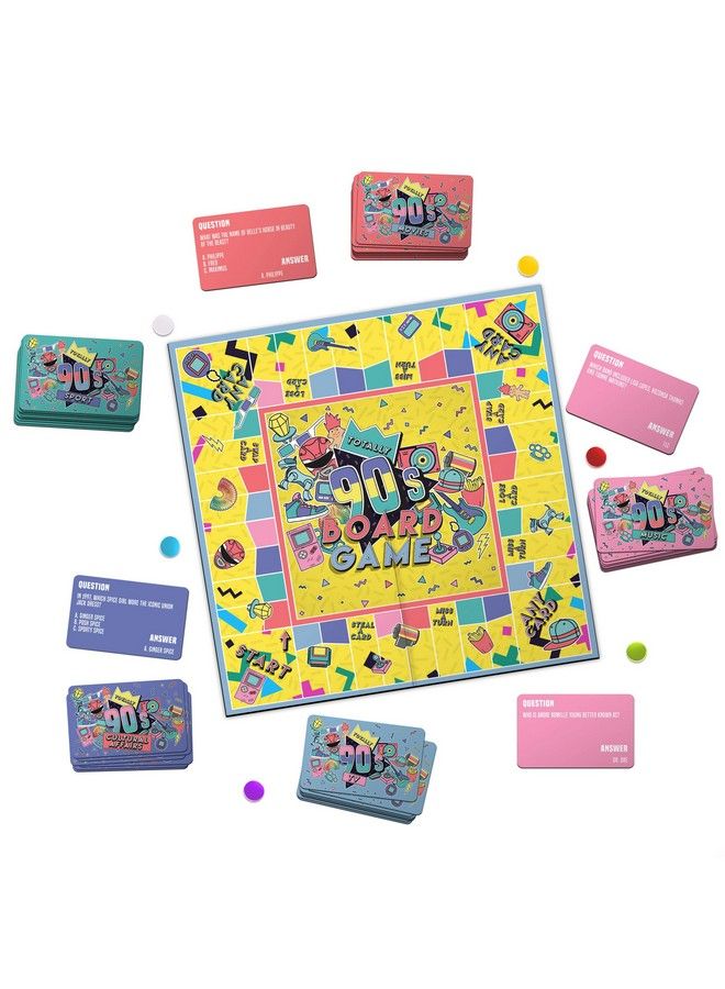 Gift Republic Totally 90'S Family Board Game - Image 3